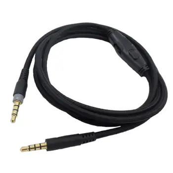 1,5 m-Gaming Headset Audio kábel Kábel 3,5 mm-es férfi Férfi AUX Adapter Csere HyperX Felhő Mix Felhő Alfa Fejhallgató