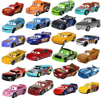 1:55 Disney Pixar Cars 2 3 Villám McQueen Ramirez Akciófigura Játékok Fröccsöntött Jármű Fém Ötvözet Fiú Kölyök Játékok Karácsonyi Ajándék