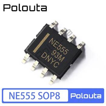 10 Db/Készlet NE555 SOP-8 Programozható Oszcillátor Időzítő Javítás DIY Akusztikus Alkatrészek Készletek Arduino Nano Integrált Áramkör Polouta