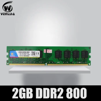 100% Új Memória Ram ddr2 2gb 4gb 800mhz Dimm PC2-6400 Memória Intel AMD Alaplap Compatiblt 2GB DDR2 667MHz 533MHz