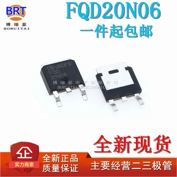 10db/sok Új FQD20N06 20N06 20A60V TO252 térvezérlésű Tranzisztorok