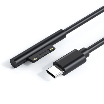 150CM USB C Típusú Tápegység Töltő Adapter PD Gyors Töltés Kábel a Microsoft Surface Pro 7/6/5/4/3 Könyv/Könyv 2 Go