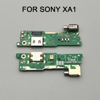 1db USB Töltő Flex Kábel Sony Xperia XA1 Töltő Dokkoló a Vibrátor Mikrofon