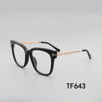 2022 Tom A Túlméretezett Optikai Szemüveg Macska szeme Keret Ford-Acetát férfiak Nők Olvasás Rövidlátás Receptet szemüveg TF643
