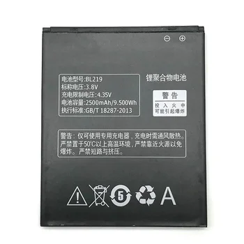 2500mAh BL219 mobiltelefon Akkumulátor a Lenovo A768T A850 A880 A889 A890E A916 S810T S856 Telefon