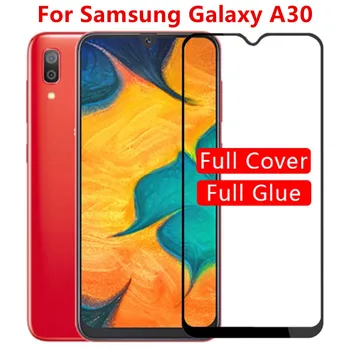 2db 9D Biztonsági Edzett Üveg a30-as Samsung galaxy 30 Telefon Képernyő Védő Galaxy 30 a30-as Teljes Borító Védő Üveg