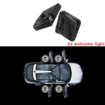 2db Autó Logó Üdv Fény honda Accord CR-Z CR-V CIVIC Odyssey SPIRIOR Elysion Autó LED Szellem Árnyéka Lézer Projektor Lámpa
