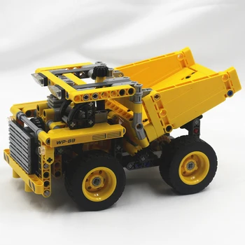 375Pcs Gyerekek Játék MOC Műszaki Mining Truck építőkövei Tégla Oktatási Játékok Gyerekeknek Ajándék, Karácsonyi kompatibilis a Lego