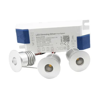 3W DC3-3.4 V 700 ma Mini LED fényszóró + Tuya Wifi Smart Transzformátor a Vezérlő Haza Konyha, Lépcső Spot Lámpa Mennyezeti Világítás
