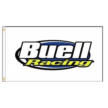 3x5ft Buell Motorkerékpár Racing Zászló