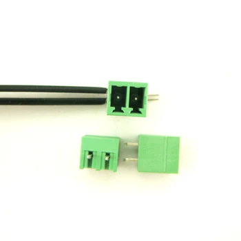 (50pcs/lot) 15EDGVC-3.81-2P Egyenesen Pin sorkapocs Csatlakozó Plug-in Dugaszolható típusú ingyenes szállítás