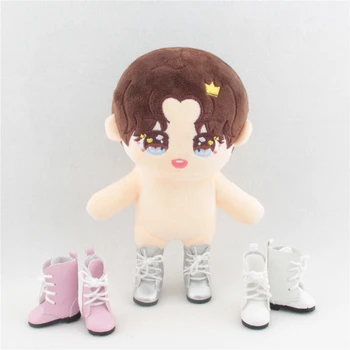 5cm Baba Csizma, Fehér, Szürke, Rózsaszín 1/6 BJD 14 Hüvelyk Baby Doll EXO Divat Mini ShoesToy Kiváló Minőségű Baba Kiegészítők