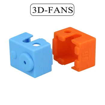 5db/sok E3D V6-os Szilikon Védő tok Zokni a Fűtés Blokk Bowden& közvetlen Extruder RepRap 3D nyomtató