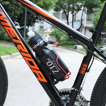 710ML Kerékpár Vízforraló Kerékpározás Szorítani Víz Üveg BPA Mentes szivárgásmentes Állítható