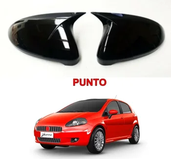 A Fiat Grande Punto Bat Tükör Fedezze Zongora, Fekete ABS, majd 2005-ben, Miután a Minőségi Termék Teljes Harmónia 1 Öltöny 2 darab (Jobbra, Balra)