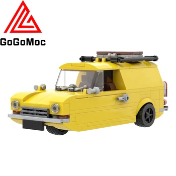 A filmet Csak a Bolondok pedig a Lovak Taxi Modell építőkövei Reliant Fejedelmi High-Tech Szuperautó Mutatvány Jármű Tégla Gyermek Játékok, Ajándékok