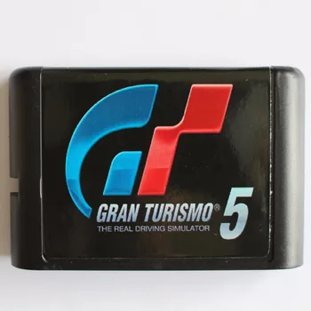 A GT 5-ös Gran Turismo 16 bit MD Játék Kártya Sega Mega Drive Genesis