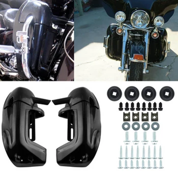 A Harley Túra Road King Electra Glide Motorkerékpár Spoiler Csökkenti a Láb Spoiler Utángyártott ABS Test Keret Készlet Alsó Panel
