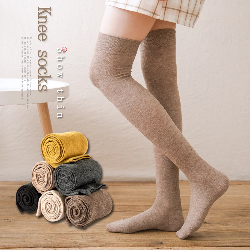 Kép /A-nők-térdig-érő-zokni-egyszínű-harisnya-szexi-3-95137-thumb.jpg