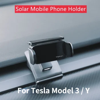 A Tesla Modell 3 Modell Y Autó Napelemes Mobiltelefon tartó Elektromos Jogosultja 2021 2022 Tesla Modell 3 modell Y Módosítás Tartozékok