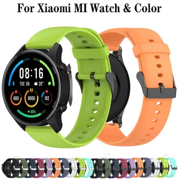 A Xiaomi MI Watch / MI Watch Színes Heveder gyorskioldó Karszalag sport Karkötő Watchbands 22mm Nézni Zenekar Realme Óra 2