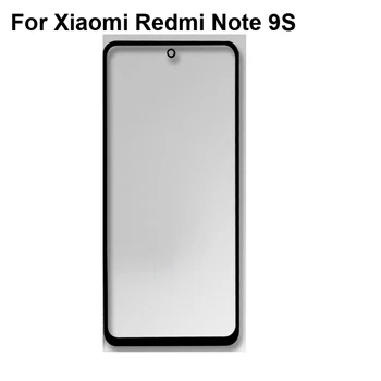 A Xiaomi Redmi Megjegyzés 9S Első Külső Üveg Lencse Javítás érintőképernyő Külső Üveg nélkül Flex kábel Xiaomi Vörös mi Megjegyzés 9 S