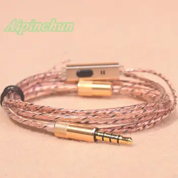 Aipinchun 3,5 mm-es 4 Pólusú Jack DIY Fülhallgató, Audio Kábel, Mikrofon Javítás Csere Fejhallgató 40 fő Vezetékes Kábel AA0239
