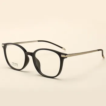 Alufelni Optikai Szemüveg Keret Férfiak Ultrakönnyű Retro Kerek Rövidlátás Felírt Szemüveget A Nők Fém Teljes Szemüveg
