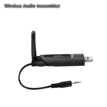 AptX Alacsony Késleltetésű / LL Bluetooth 5.0 Adó Audio USB Adapter 3,5 mm-es AUX csatlakozó Vezeték nélküli Dongle Apt-X Adó TV PC PS4