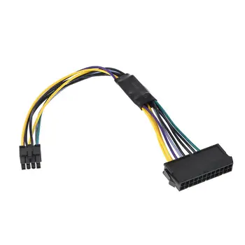 ATX 24P, hogy 8P Tápegység Adapter Conventer kábel Kábel Vezeték Dell 24Pin, hogy 8Pin Optiplex 3020 7020 9020 Szerver Alaplap