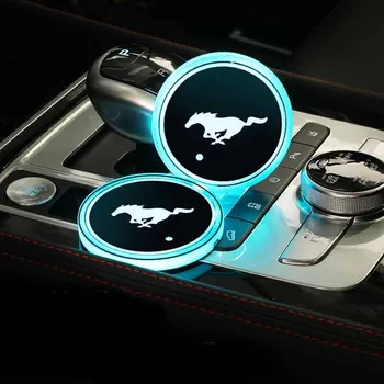 Autó matrica LED víz kupa párna dekoráció autó A Ford Mustang 2015 2017 2018 2019 2021 Tartozékok Autó Stílus