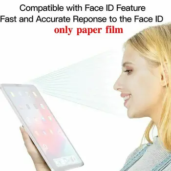 Az iPad Mini 5 Levegő 10.9 11 Papír Érzés Matt PET Tablet a Papír védőburkolat Képernyő Festmény Textúra Film Protector U7F2