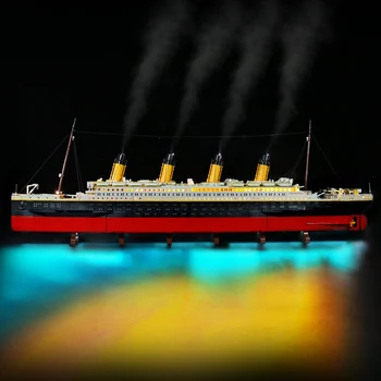 Az Új Led Fény, A Füst Szimulációs Modul Kompatibilis a LEGO 10294 Titanic Fény, Kit Csak a Fény Nem Blokkok