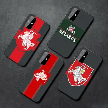 Belarusz köztársaság Nemzeti zászló Telefon tok Samsung A32 a51-es A52 A71 A50 A12 A21S S10 S20 S21 Plus Ultra Fe