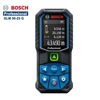 Bosch GLM50-23G Professzionális Lézeres Intézkedés Zöld Elektronikus Távolságmérő Lézer mérőszalag 50M Távolság Mérő Kézi Szerszámok