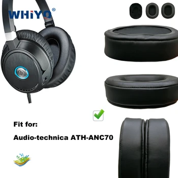 Csere fülvédő Audio-technica ATH-ANC70 ATHANC70 Fülhallgató Részei Bőr Párna Bársony Earmuff Fülhallgató Ujja Borító