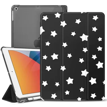 Csillag mintás Szilikon ipad Esetében 10.9 hüvelyk Levegő 4 2020 10.5 hüvelykes iPad Pro 7. Generációs 8 12.9 ipad Pro 2018 Mini 4 5 Fedél