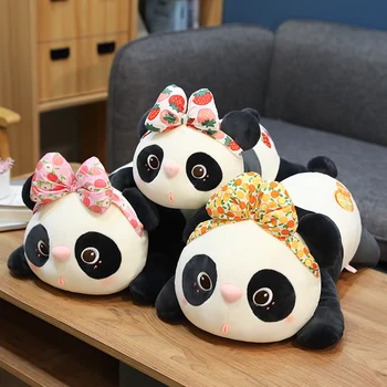Cuki Panda Plüss Játékok Hobbi Rajzfilm Állat, Plüss Játék Babák, Gyermekek számára Születésnap Karácsonyi Ajándék
