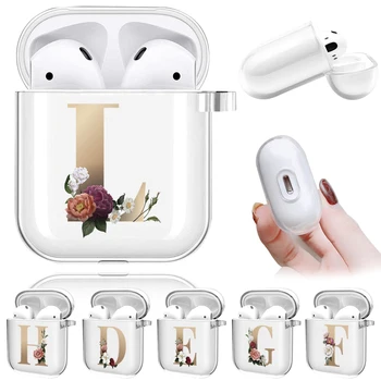 Divat Virág, Levél AirPods az Esetben az Apple Airpods 1. / 2. Generációs Bluetooth Vezeték nélküli Fülhallgató Fedezze Töltés Box Zsák