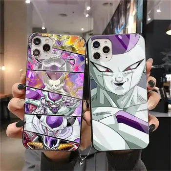 Dragon Ball Z Dermesztő Telefon Esetében Edzett Üveg iPhone 13 12 Mini 11 Pro XR XS MAX 8 X 7 Plus SE 2020 Puha Borító