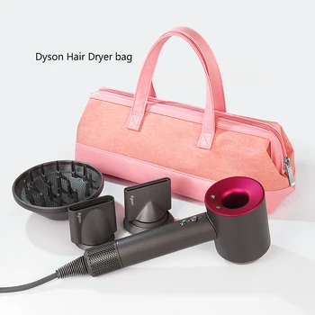 DYson hajszárító táska Nagy kapacitású tároló táska Ütésálló Por bizonyíték utazási védőtok Dyson hajszárító