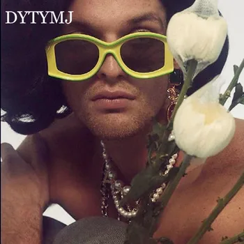 DYTYMJ Klasszikus Punk Napszemüveg Férfi 2021 Túlméretezett Luxus Márkájú napszemüvegek a Nők/Férfiak Túlzott Punk Árnyalatok a Férfiak Gafas