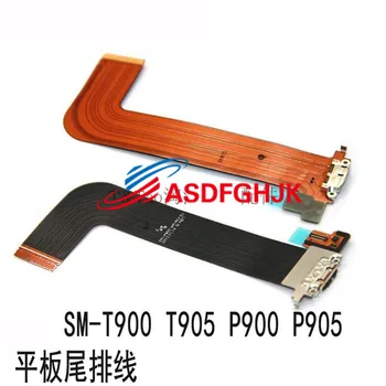 Eredeti Samsung SM-P900 P905 SM-T900 T905 lapos farok csatlakozó kábel interfész töltés USB kis tábla teljesen bevizsgált