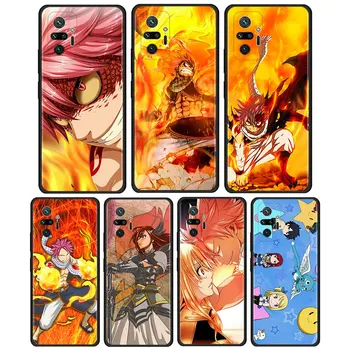 Fairy Tail Anime Telefon Esetében a Xiaomi Redmi Megjegyzés 9S 9 4G 10 7 8 8 TONNA 9t 10 Pro Redmi 10 9T 9C 9A 7A-8A Fedezze coque közelében