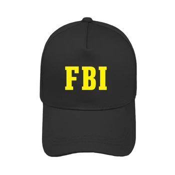 FBI baseball sapka ügynök, titkos szolgáltatás rendőrség CIA Személyzet Férfi pamut fekete hip-hop Szabadban Caps H119