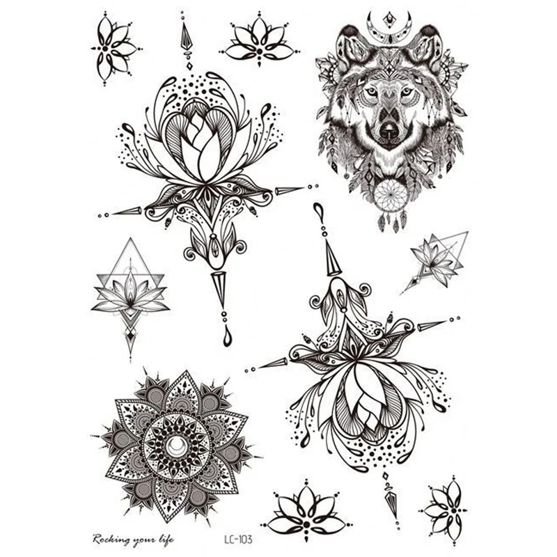 Kép /Fekete-mandala-virág-ideiglenes-tetoválás-matricák-4-282470-thumb.jpg