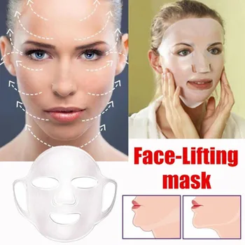 Forró Stílusú Szilikon Face-Lifting Maszk 4Colors Újrafelhasználható bőrápoló Eszköz Hidratáló Fül Rögzített Nők