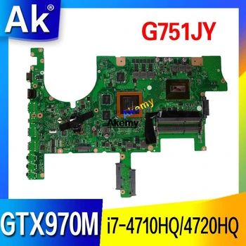G751JY G751JT Alaplap Az ASUS G751JY G751JT G751JL G751J G751 Laptop Alaplap HM86 i7-4710HQ/4720HQ GTX970M/3GB