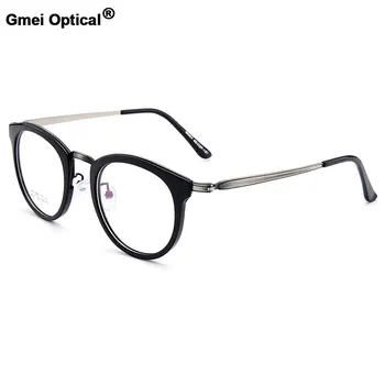 Gmei Optikai Retro Teljes Peremén Körben A Nők Optikai Szemüveg Keretek Női Rövidlátás, Távollátás Eyewears 5 Színben Optionals M007