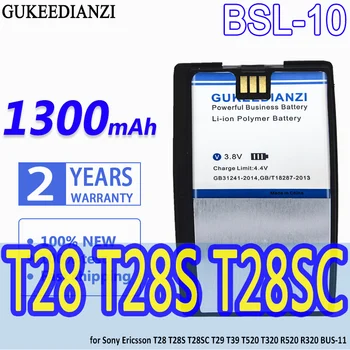GUKEEDIANZI Nagy Kapacitású Akkumulátor-es labort 10 1300mAh Sony Ericsson T28 T28S T28SC T29 T39 T520 T320 R520 R320 BUSZ-11 Volta